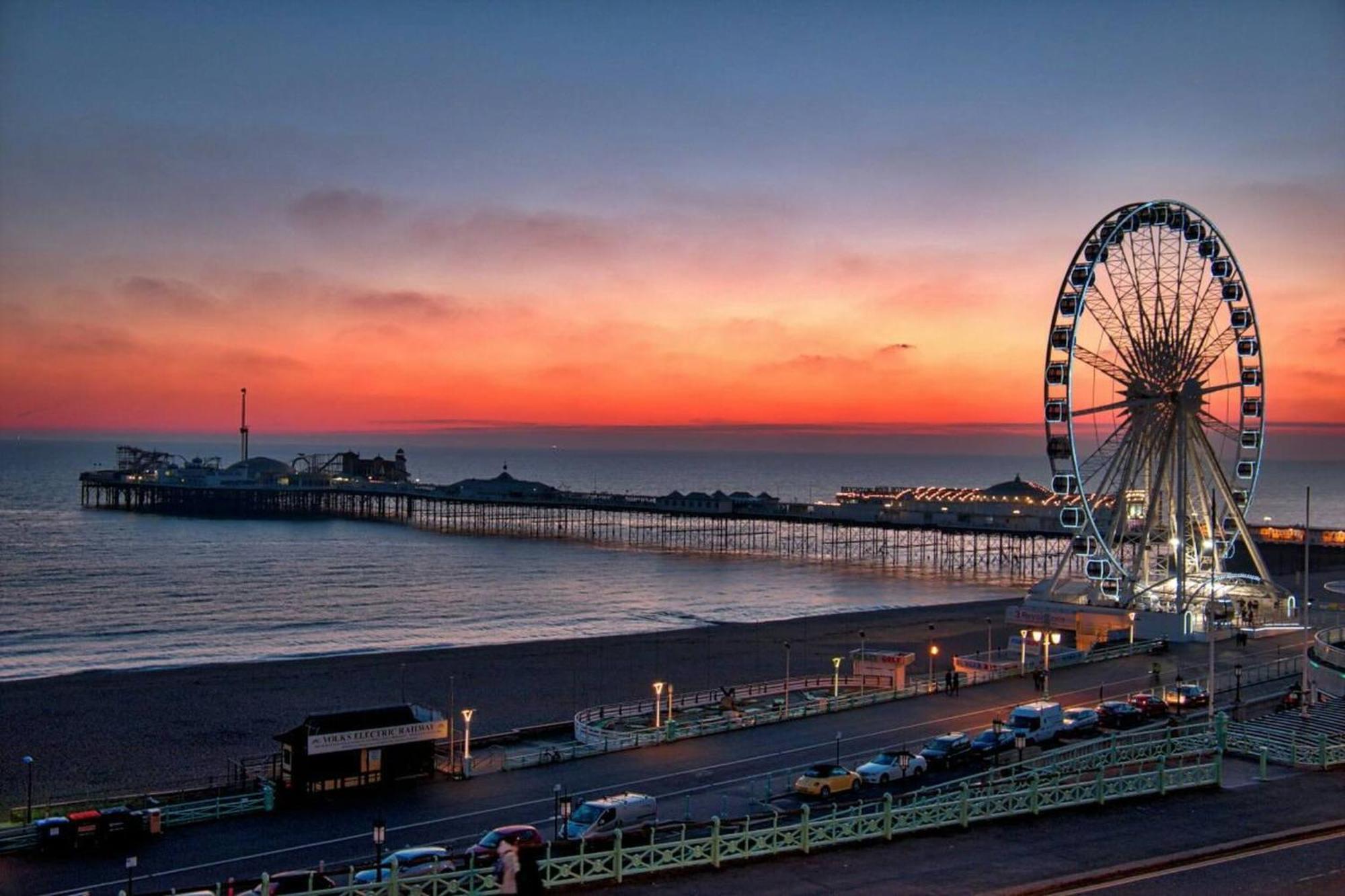 Seaview Regency Apartment With Private Parking Hove Extérieur photo